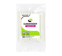 Surebonder FS-18 Bâton de colle pour tissu, 8 mm de diamètre par 10 cm, blanc crème (lot de 1)