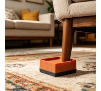 Surélévateurs Canapé | 4 Pièces Pieds Surélévateurs Carrés | Support Rehausseur De Table | pour Chambre Salon Cuisine Buanderie Bureau Appartement Maison De Campagne Équipements Électroménagers