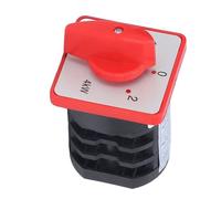 SURENHAP Commutateur à came BERM Commutateur Inverseur Bouton Rotatif 3 Pôles 3 Positions Accessoire pour electronique capteur
