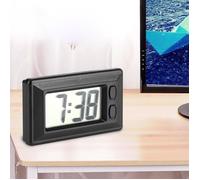 SURENHAP Horloge numérique Tableau de bord numérique LCD Tableau de bord de voiture Horloge électronique Date Heure linge pendule