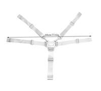 SURENHAP sangle de sécurité pour siège d'enfant Sangles de Chaise Haute avec Harnais à 5 Points, Ceinture de sécurité linge lit