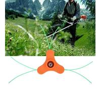 SURENHAP tête de débroussailleuse avec brosse à fil Tête de débroussailleuse ABS universelle avec débroussailleuse jardin mesure