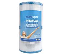 Surespa Paire de filtres pour jacuzzi - Remplace Unicel C-4310, Pleatco PWW10, SC750, Darlly 40101, Magnum WW10 10 m² Filtre de jacuzzi type 20