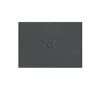 surface BetteFloor Bette match0 5851-400AE, T1 140x100cm, antidérapant/ Pro , support de bain Mini , corbeau