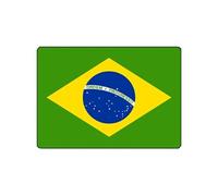 Surface de découpe Brazil en verre 28.5 x 20 cm