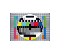 Surface de découpe Mire TV en verre 28.5 x 20 cm