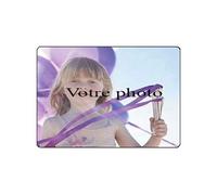 Surface de découpe PERSONNALISABLE en verre 28.5 x 20 cm