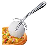 SURFOU Roulette Pizza, Coupe Pizzas Cutter, Diamètre de 6,5 cm Couteau Pour une Découpe Nette, Longueur de 18 cm, Nettoyage Facile Au Lave Vaisselle, Idéal pour une Utilisation Quotidienne