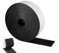 SURFOU Scratch Autocollant Double Face 8 m x 50 mm, Fixation Extra Forte | Ruban avec Crochets et Boucles, Idéal pour Tissus, Moustiquaires, Coussins de Canapé, Tapis, Bricolage et Décoration
