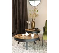 HAVANE - Table basse de salon en bois D 74 Marron
