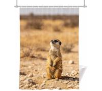 Suricate du Désert Rideau Douche 100 x 200 cm