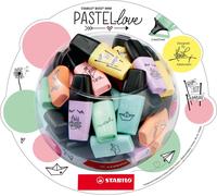 Surligneur Boss Mini Pastellove verre à bonbons VE=50 pièces