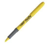 Surligneur Highlighter Grip Bic couleur - jaune