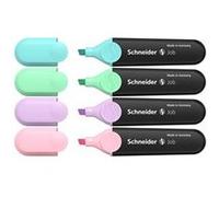 Surligneur Job assorti Pochette 4 pièces pastel G