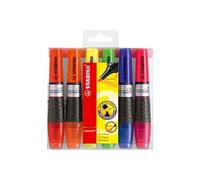STABILO Surligneur LUMINATOR fluo - Étui de 6 - Couleurs assorties