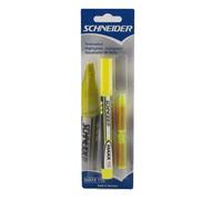 Surligneur - Maxx15 - Jaune + Recharge - Schneider