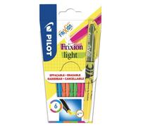 Surligneur Pilot Frixion Light - Pochette de 6