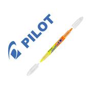 Surligneur pilot spotliter vw begreen double pointe moyenne encre liquide coloris jaune et orange