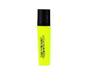 Surligneur plat recycle ulmann pointe biseautee trait de 1.5 a 5 mm corps pp coloris jaune