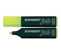 Schneider Optics Surligneur Job 1505 – Pointe biseautée 1 mm / 5 mm – Jaune