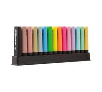 Surligneur Stabilo Boss couleurs fluo nature pastel - Set de 15