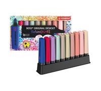 Surligneur - STABILO - BOSS ORIGINAL NatureCOLORS - pointe biseautée - encre rechargeable - trait 2-5 mm