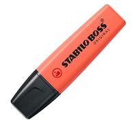 Surligneur stabilo boss original pastel encre base eau pointe biseautee largeur trace 2/5mm coloris douceur