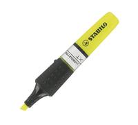 STABILO Surligneur Luminator - pointe biseautée 2 et 5 mm - encre liquide - Jaune
