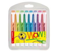 Surligneur Stabilo Swing Cool couleurs assortie Fluo - Pochette de 8