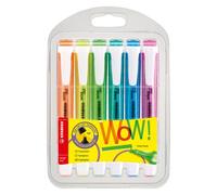 Surligneur Stabilo Swing Cool couleurs assorties - Pochette de 6