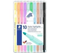 STAEDTLER® 362 CSB10 Surligneur triplus textsur, boîte de 10