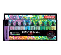 Surligneur BOSS ORIGINAL, étui carton ARTY de 10