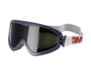 Surlunette de protection avec verres en polycarbonate gris IR5.0, EN169:2002, 3M 2895s Noir G