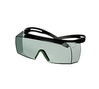 Surlunettes 3M™ SecureFit™ 3700, branches noires, antirayure, verres gris IR 1.7, SF3717AS-BLK