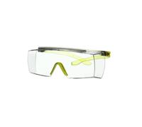 Surlunettes 3M SecureFit 3700, branches vert citron, traitement antibuée Scotchgard (K&N), écran transparent, angle réglable, SF3701SGAF-GRN-EU x20 morceau