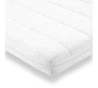 Surmatelas 100x190 - Sur-matelas en mousse confort - Housse en microfibre - Surmatelas orthopédique moelleux - Épaisseur 5 cm