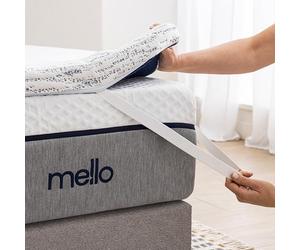 Surmatelas 120 x 190 - Viscosoft, Gel 5cm Mémoire de Forme, Accueil Moelleux, Mousse Gel Respirante, Ergonomique, Maintien Optimal, Housse Bambou déhoussable et Anti-dérapante