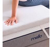 Surmatelas 120 x 190 - Viscosoft Mémo 5cm Mémoire de Forme, Confort Moelleux, Soulage Les Points de Pression, Maintien Optimal, Housse Bambou déhoussable et hypoallergénique