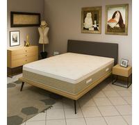 Surmatelas 130x190 - 5 cm - Déhoussable - Hyper Moelleux - Entretien Facile - Compatible lit standard - Confort optimal - SUR MATELAS POLYSOF