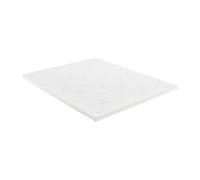 Surmatelas 140 x 190 cm luxe mémoire de forme coutil aloe vera ép.5cm - LACETO de NATUREA