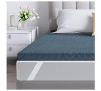 Surmatelas 140x190 cm INRE, Épaisseur de 6 cm, Mousse à haute résilience, Confort Respirant, Design Antidérapant,Sommeil Réparateur