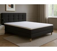 Surmatelas 160 x 200 cm mousse déhoussable coutil bambou ép.5cm - KORAGA de YSMÉE