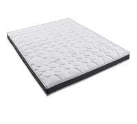 Deko Dream Surmatelas DEKO DREAM Micro - 160x200 cm - 7 cm d'épaisseur - Mousse polyuréthane haute qualité recouverte de coutil en microfibre
