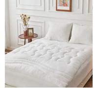 Surmatelas 180x200cm ConforProtect 2 en 1 | Alèse et protège-matelas intégrés | 4 cm de confort