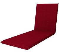 Surmatelas 195 x 60 x 6 cm rouge