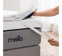 Surmatelas 90 x 190 - Viscosoft, Gel 5cm Mémoire de Forme, Accueil Moelleux, Mousse Gel Respirante, Ergonomique, Maintien Optimal, Housse Bambou déhoussable et Anti-dérapante