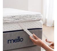 Surmatelas 90 x 190 - Viscosoft, Premium 8cm Mémoire de Forme, Confort Moelleux, Mousse infusée Gel, Soulage Le Dos, Housse déhoussable et Anti-dérapante, Idéal sur Matelas 90 x 190