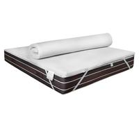 Dmora Surmatelas renouvelle Le Matelas en Mousse à mémoire de Forme, 100% fabriqué en Italie, Anti-acariens, hypoallergénique et antibactérien, 120 x 190 x 5 cm