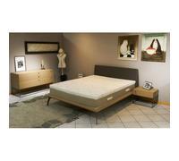 Surmatelas Anatomique Confort Mémoire de Forme 90x200 x 4,5 cm Déhoussable Entretien Facile - Anallergique - à l'Aloe Vera Blanc