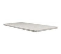 Surmatelas anatomique hyper moelleux et confort 140x200 x 6 cm déhoussable entretien facile - anallergique - à l'aloe vera G